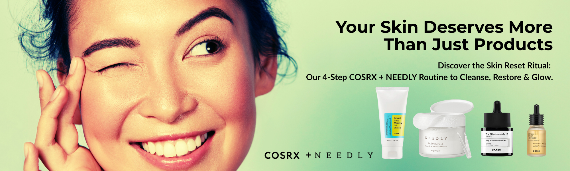 COSRX + NEEDLY Bundle by HanBeauty
