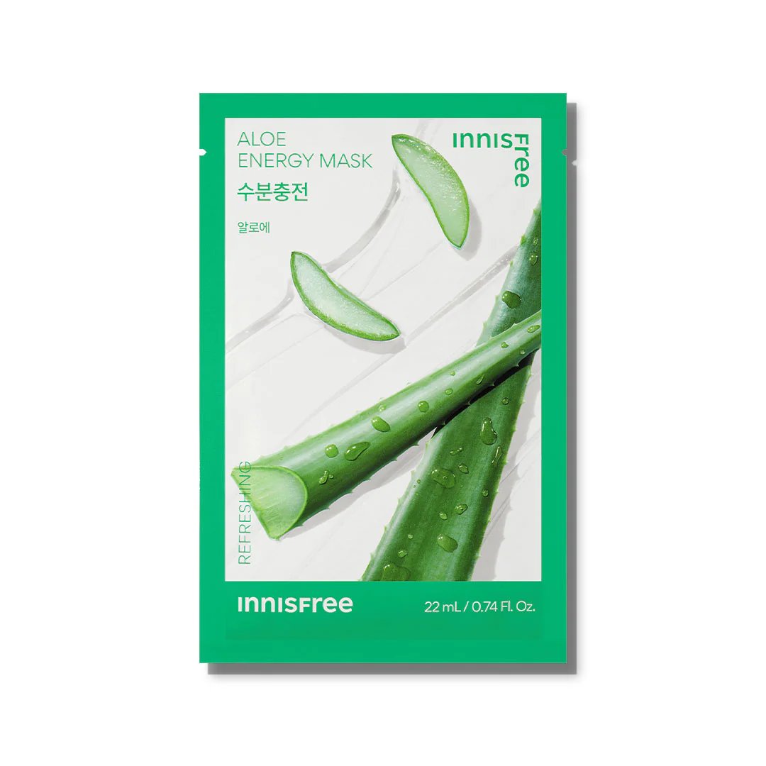 INNISFREE - Aloe Energy Mask 22ml