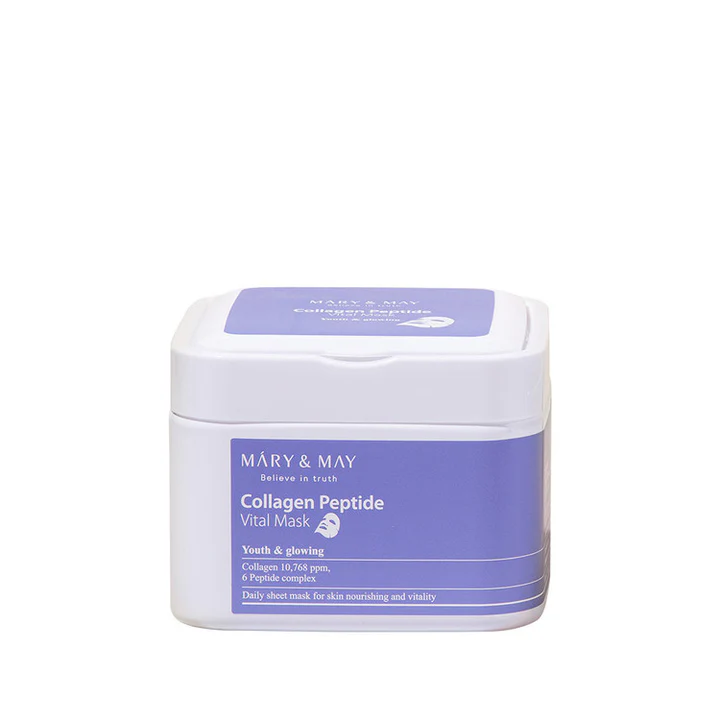 MARY & MAY - Collagen Peptide Vital Mask 30pcs