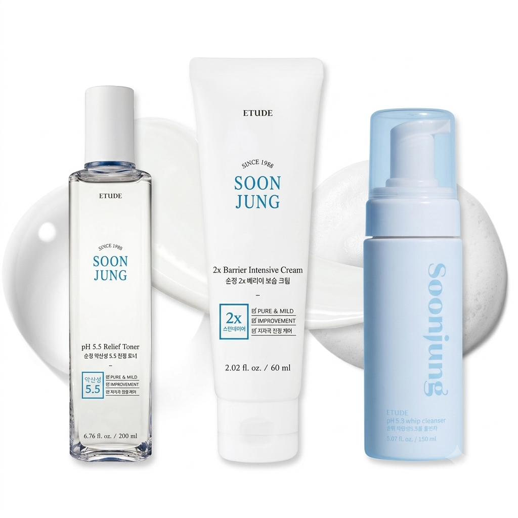 HanBeauty Sinergy ETUDE Sensitive Beginner Set