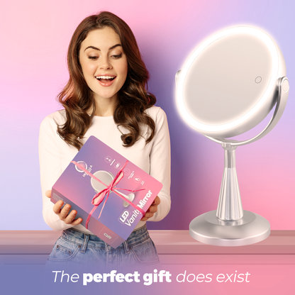 Lily InBella  LED Vanity Mirror – Adjustable Light & 360° Rotating