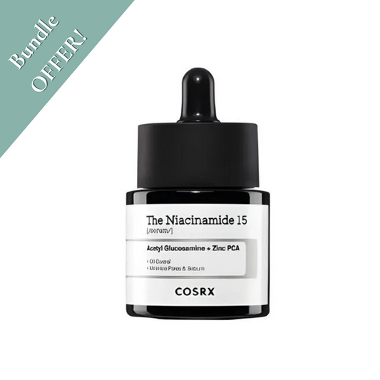 COSRX Niacinamide 15 bundle offer is available on hanbeautyus.com