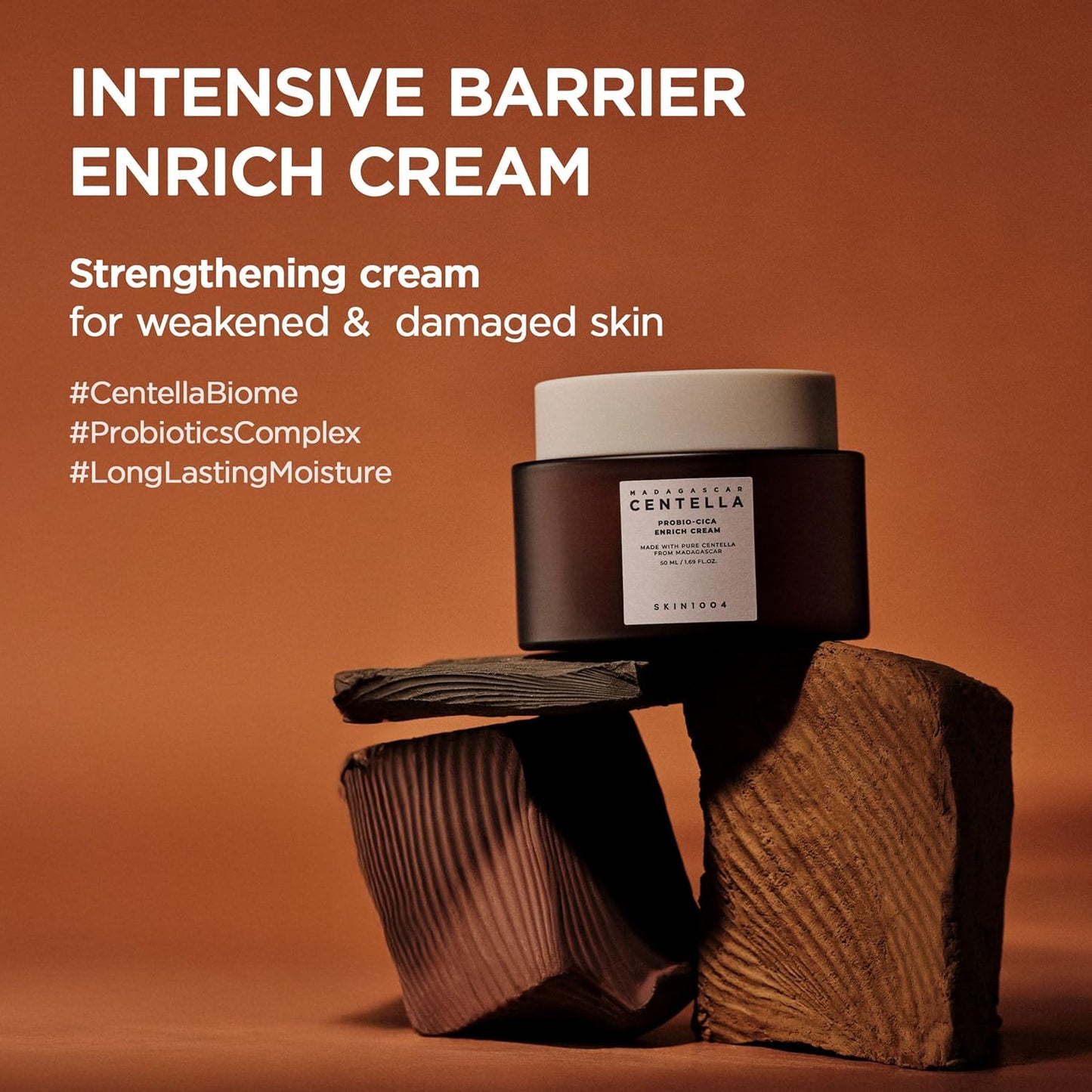 SKIN1004 Probio-Cica Enrich Cream – Rich Barrier Repair & Calming Moisturizer for Dry & Sensitive Skin 50ml
