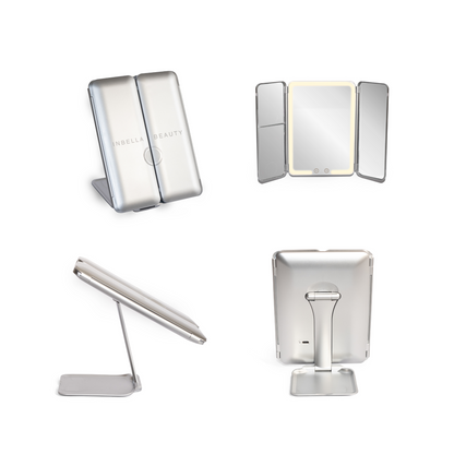 Rose InBella Compact & Travel Mirror with LED Light – Rechargeable